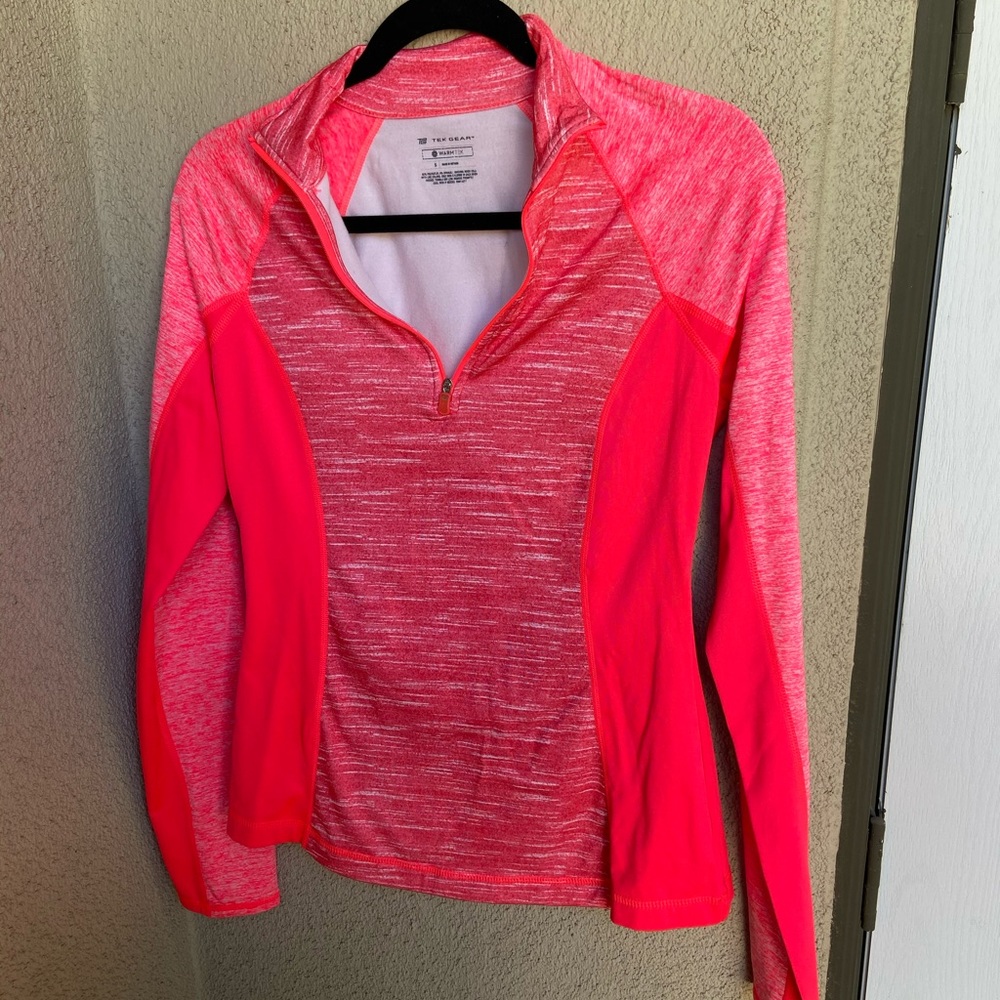 Bright Pink Workout Pullover